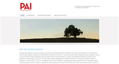 Desktop Screenshot of paloaltoinstitute.org